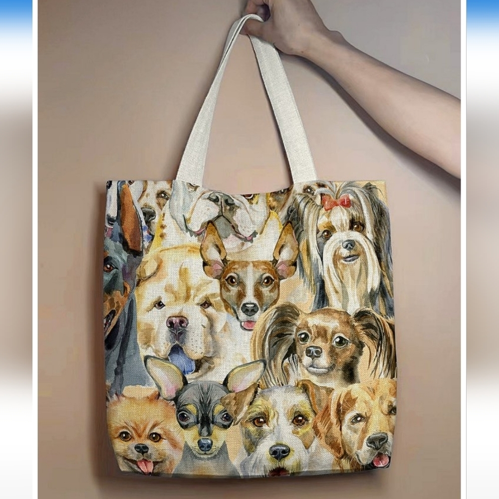 🆕️🐶🐾DOGS TOTE BAG🐾🐶